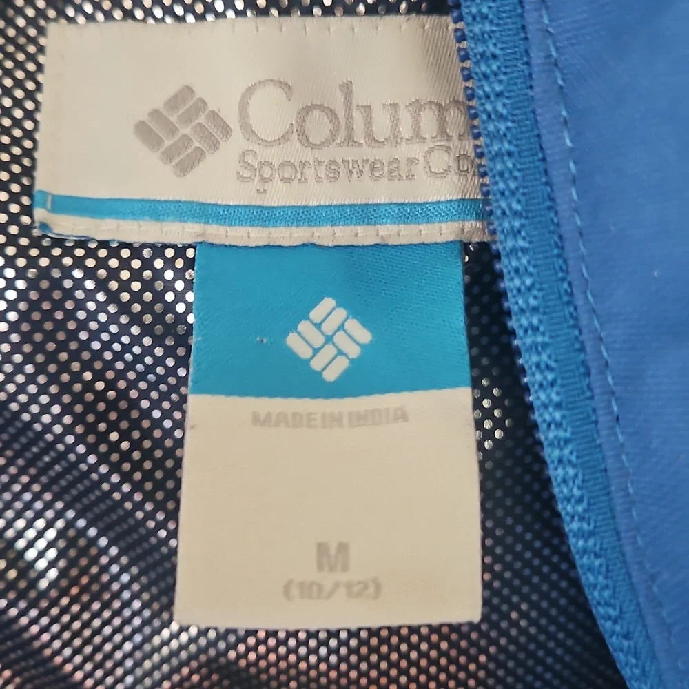 Columbia Blue and White Jacket‎ M 10/12
